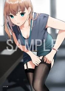 どうしま__ほくろの多い先輩OLさん-ブロマイド2L-04 どうしま__ほくろの多い先輩OLさん-ブロマイド2L-04