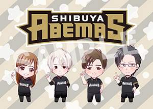 渋谷ABEMAS__シール1