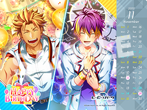 ヒロパ 誕生日カード年11月 L