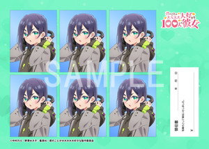100カノ__原賀胡桃 ステッカー
